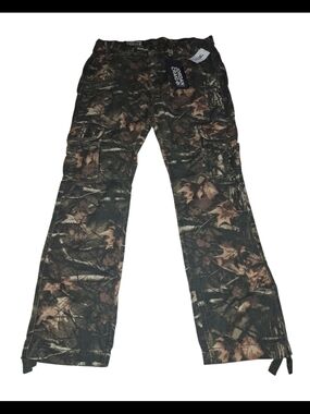 Jordan Craig Men's Green Brown Camo Cargo Shorts